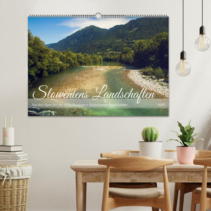 Slowenische Landschaften (CALVENDO Wandkalender 2026)