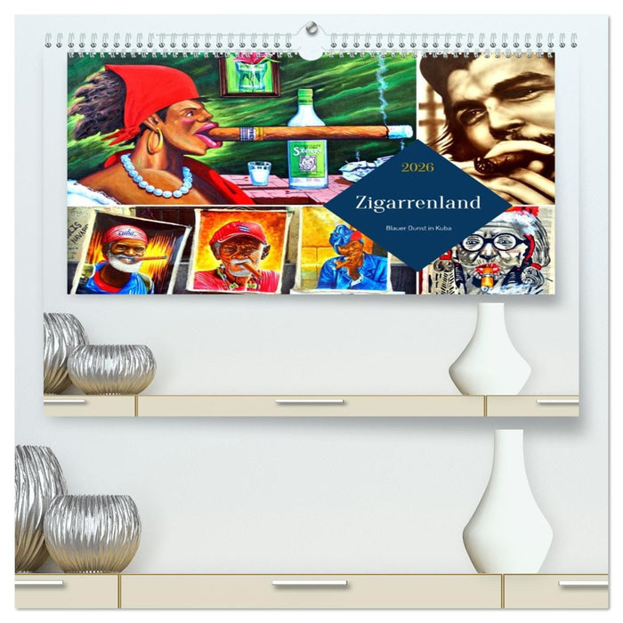 Zigarrenland - Blauer Dunst in Kuba (CALVENDO Premium Wandkalender 2026)