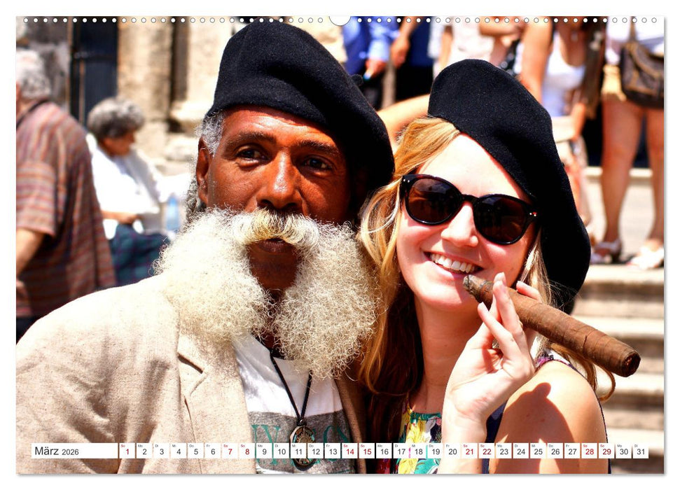 Zigarrenland - Blauer Dunst in Kuba (CALVENDO Premium Wandkalender 2026)