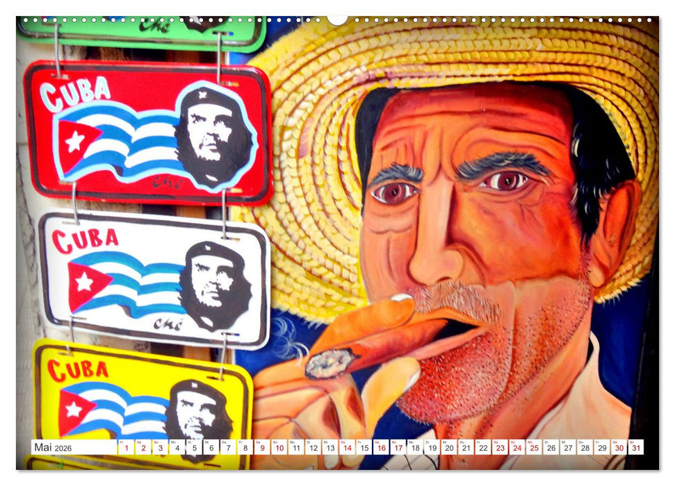 Zigarrenland - Blauer Dunst in Kuba (CALVENDO Premium Wandkalender 2026)