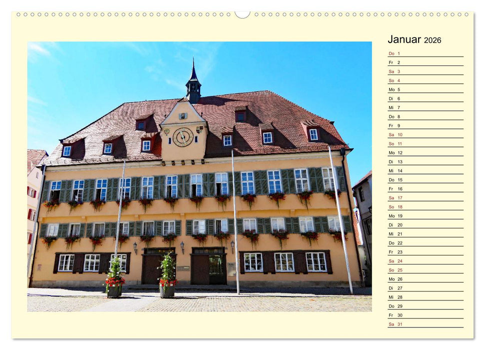 Nürtingen erleben (CALVENDO Premium Wandkalender 2026)