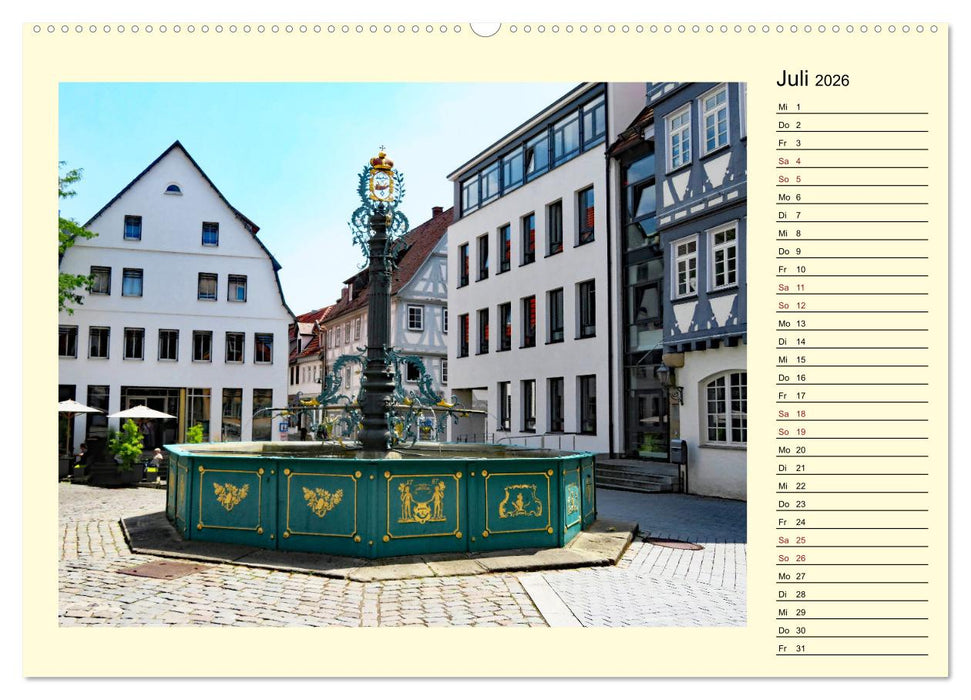 Nürtingen erleben (CALVENDO Premium Wandkalender 2026)