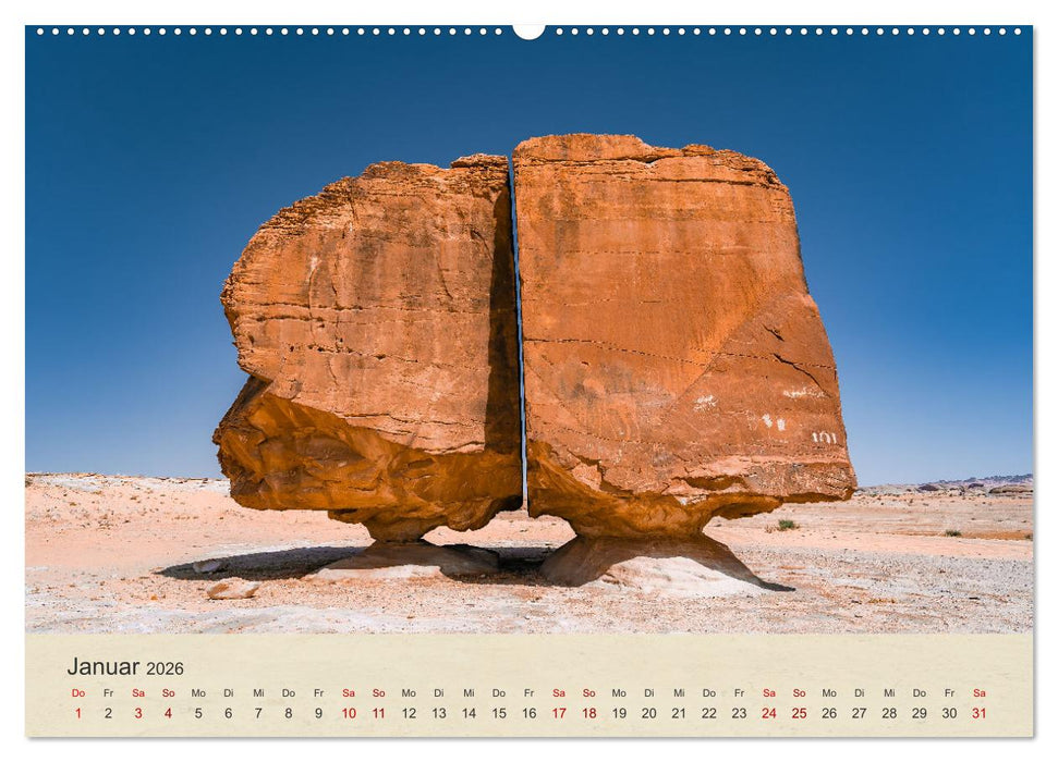 Saudi Arabien - Königreich der Faszinationen (CALVENDO Premium Wandkalender 2026)