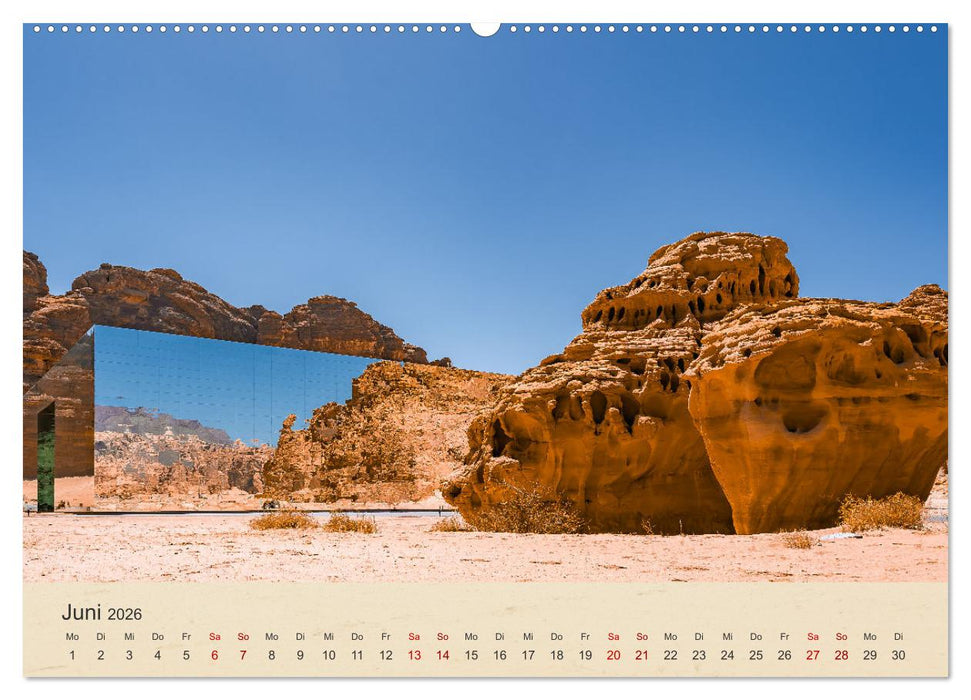 Saudi Arabien - Königreich der Faszinationen (CALVENDO Premium Wandkalender 2026)