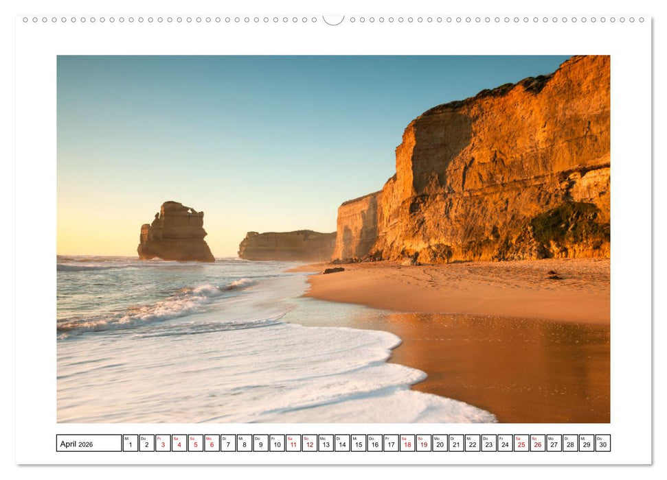 Traumstrände - Naturparadiese aus aller Welt (CALVENDO Premium Wandkalender 2026)
