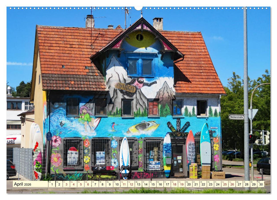 Unterwegs in Nürtingen (CALVENDO Premium Wandkalender 2026)