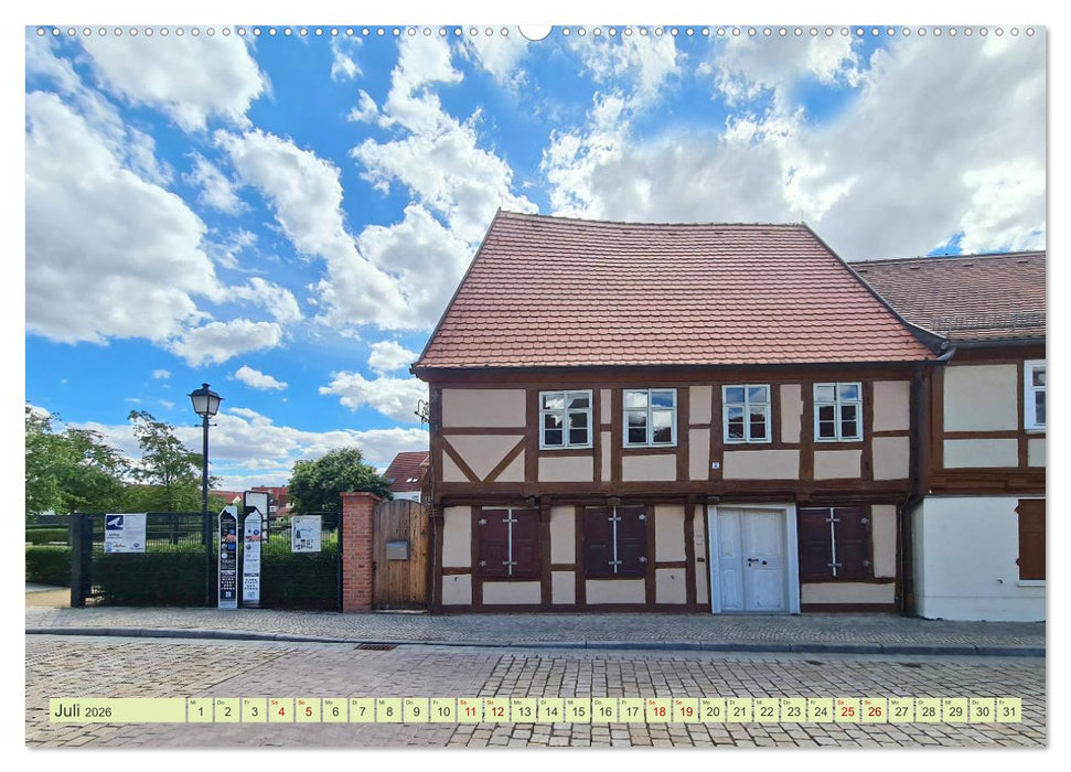 Burg bei Magdeburg (CALVENDO Premium Wandkalender 2026)