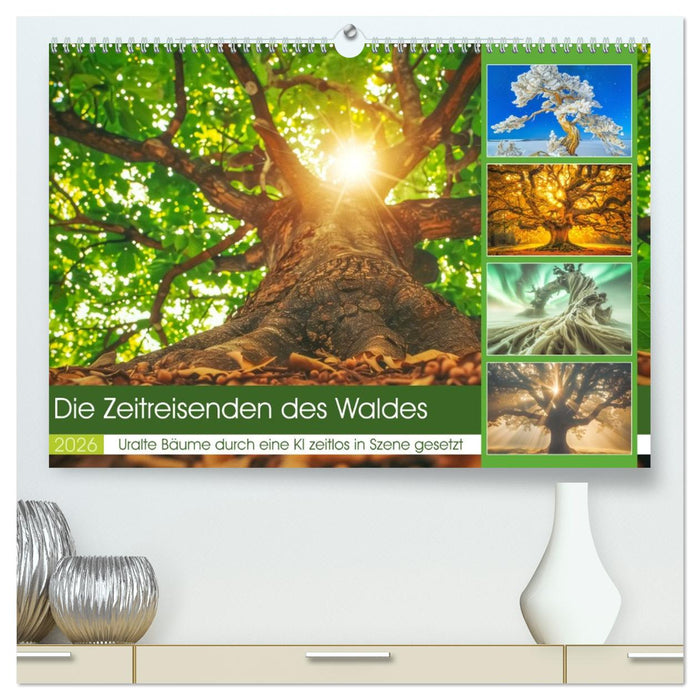 Die Zeitreisenden des Waldes (CALVENDO Premium Wandkalender 2026)