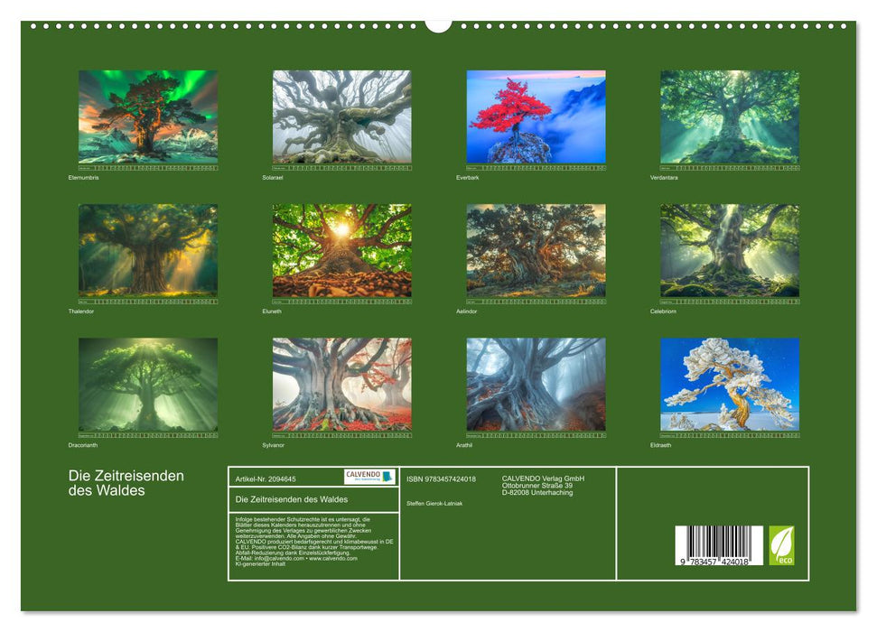 Die Zeitreisenden des Waldes (CALVENDO Premium Wandkalender 2026)