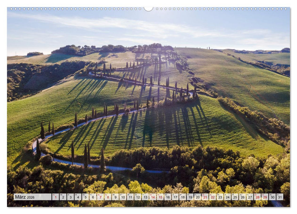Toskana - Emotionen aus dem Bel Paese (CALVENDO Premium Wandkalender 2026)