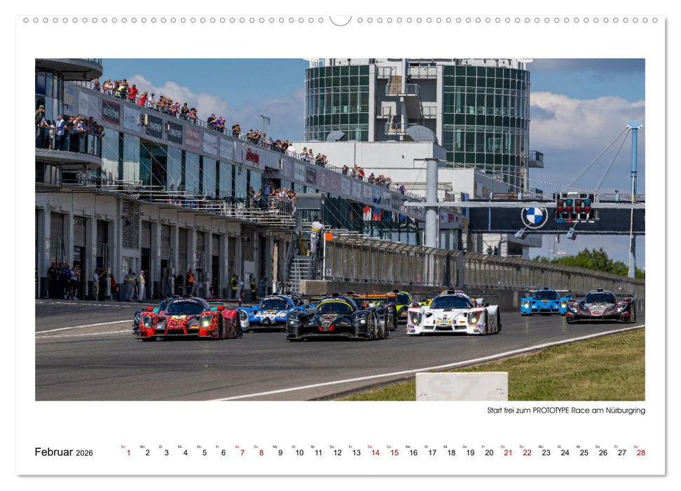 Prototype Racing - Le Mans Feeling am Nürburgring (CALVENDO Premium Wandkalender 2026)