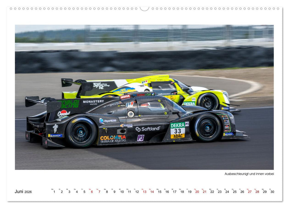 Prototype Racing - Le Mans Feeling am Nürburgring (CALVENDO Premium Wandkalender 2026)