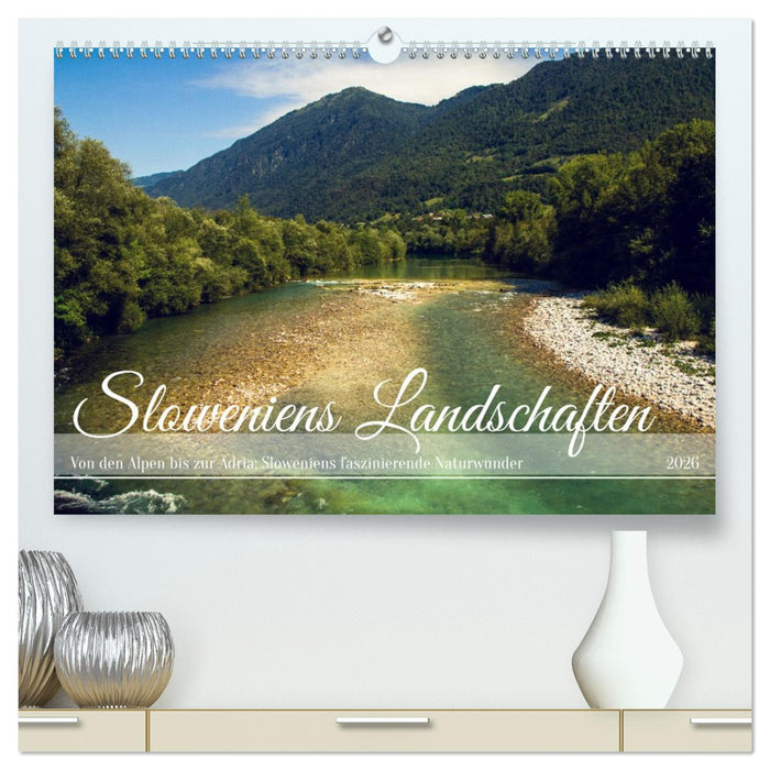 Slowenische Landschaften (CALVENDO Premium Wandkalender 2026)