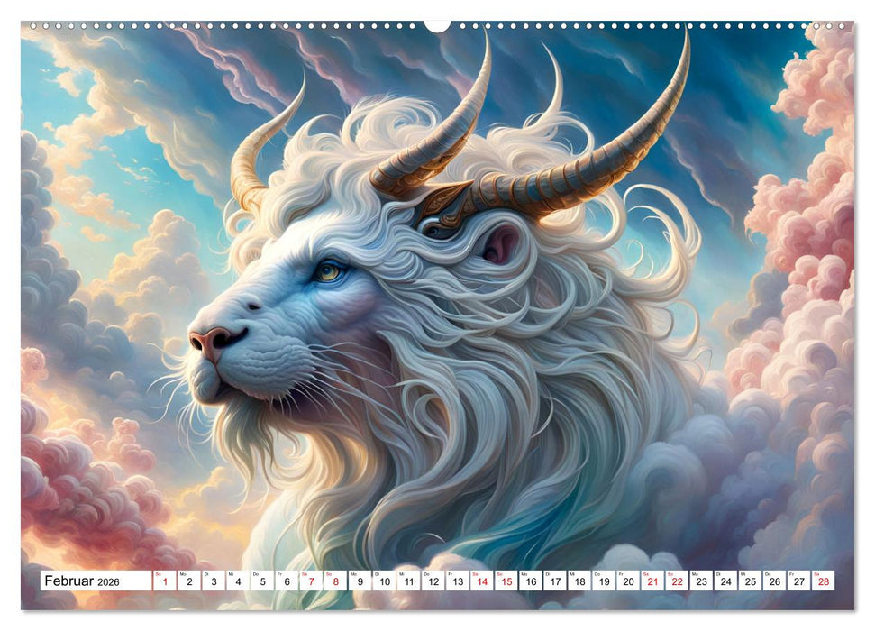 Wolkenkreaturen (CALVENDO Wandkalender 2026)