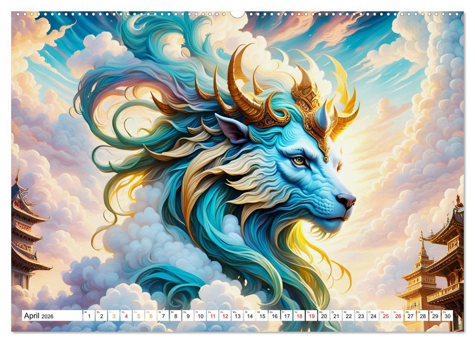 Wolkenkreaturen (CALVENDO Wandkalender 2026)