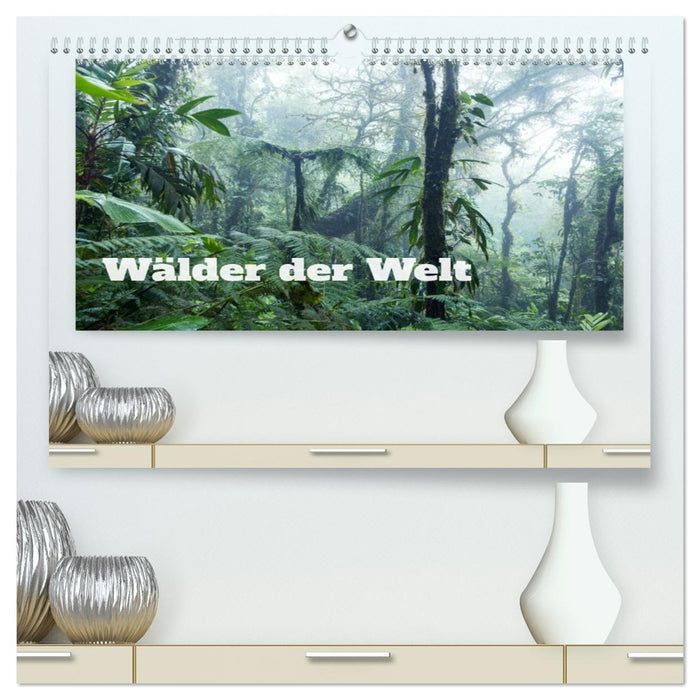 Wälder der Welt (CALVENDO Premium Wandkalender 2026)