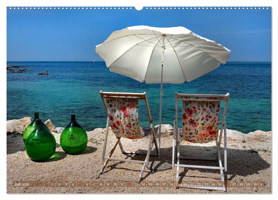 Stille Tage am Meer (CALVENDO Premium Wandkalender 2026)