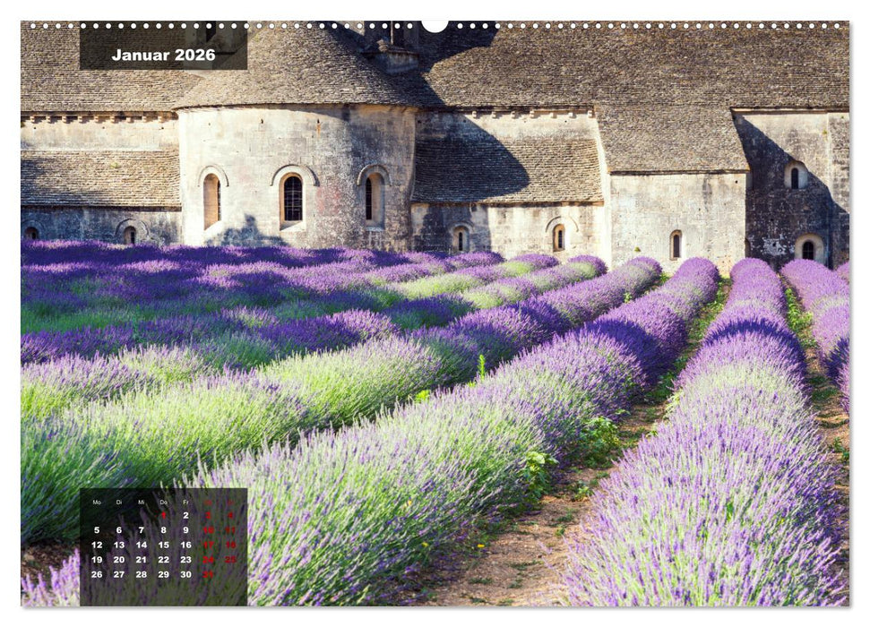 Provence - Farben und Düfte (CALVENDO Premium Wandkalender 2026)