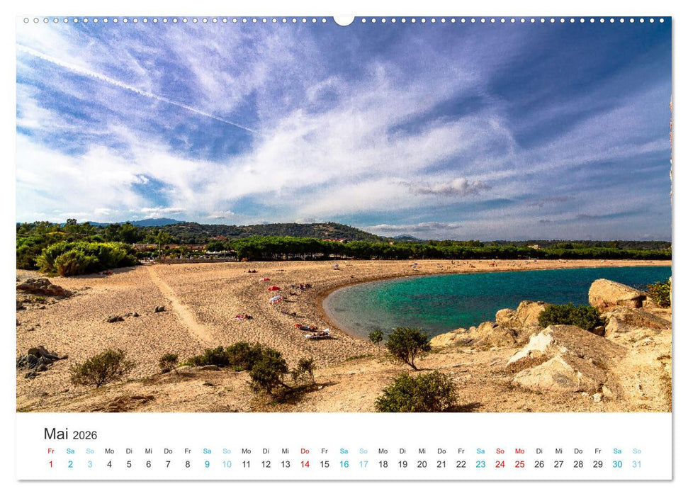 Sardinien - Impressionen Einer Mittelmeerperle (CALVENDO Premium Wandkalender 2026)