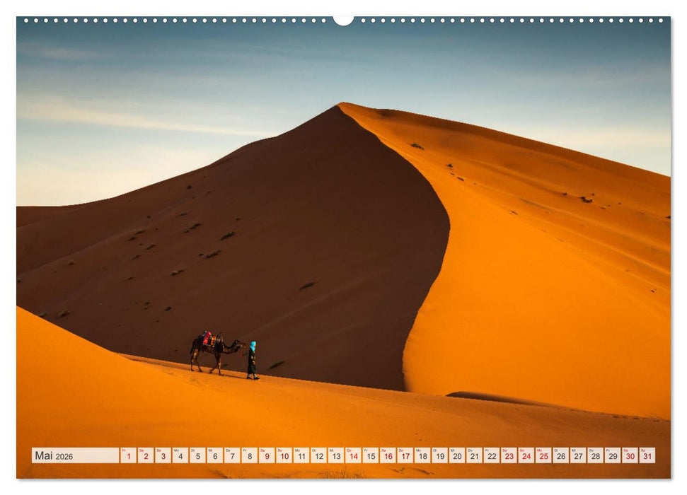 Marokko – Wahrzeichen und Kultur (CALVENDO Premium Wandkalender 2026)
