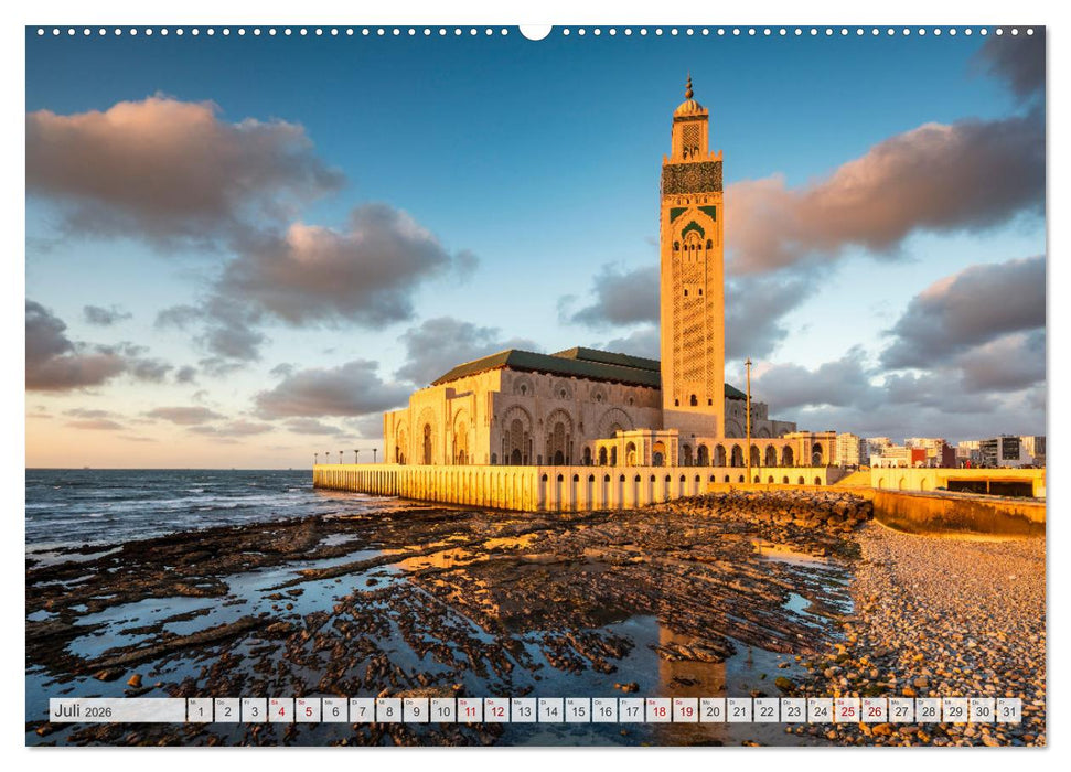 Marokko – Wahrzeichen und Kultur (CALVENDO Premium Wandkalender 2026)