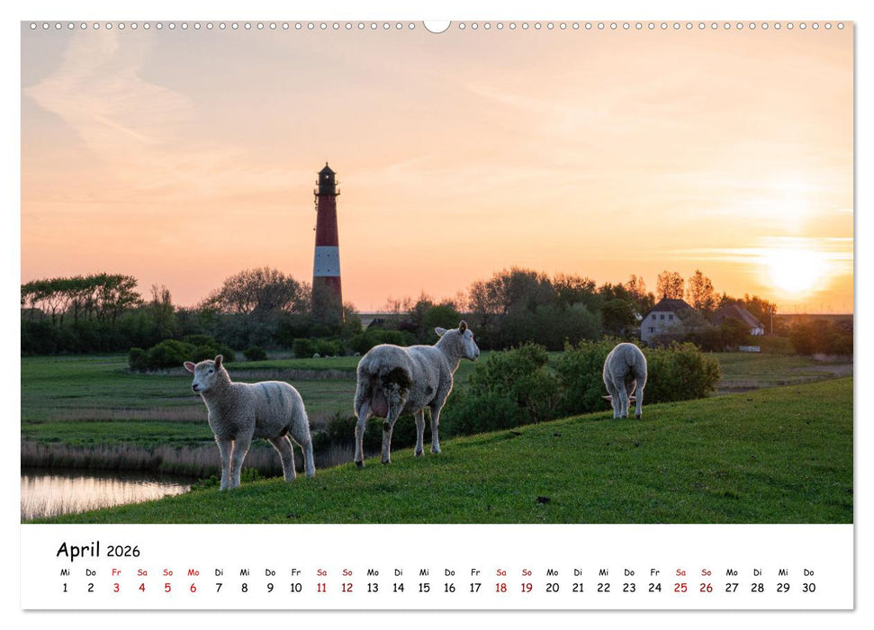 Heimat Entdecken - Nordfriesland (CALVENDO Premium Wandkalender 2026)
