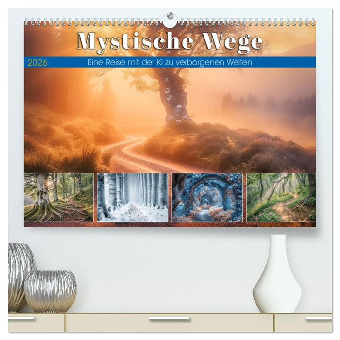 Mystische Wege (CALVENDO Premium Wandkalender 2026)