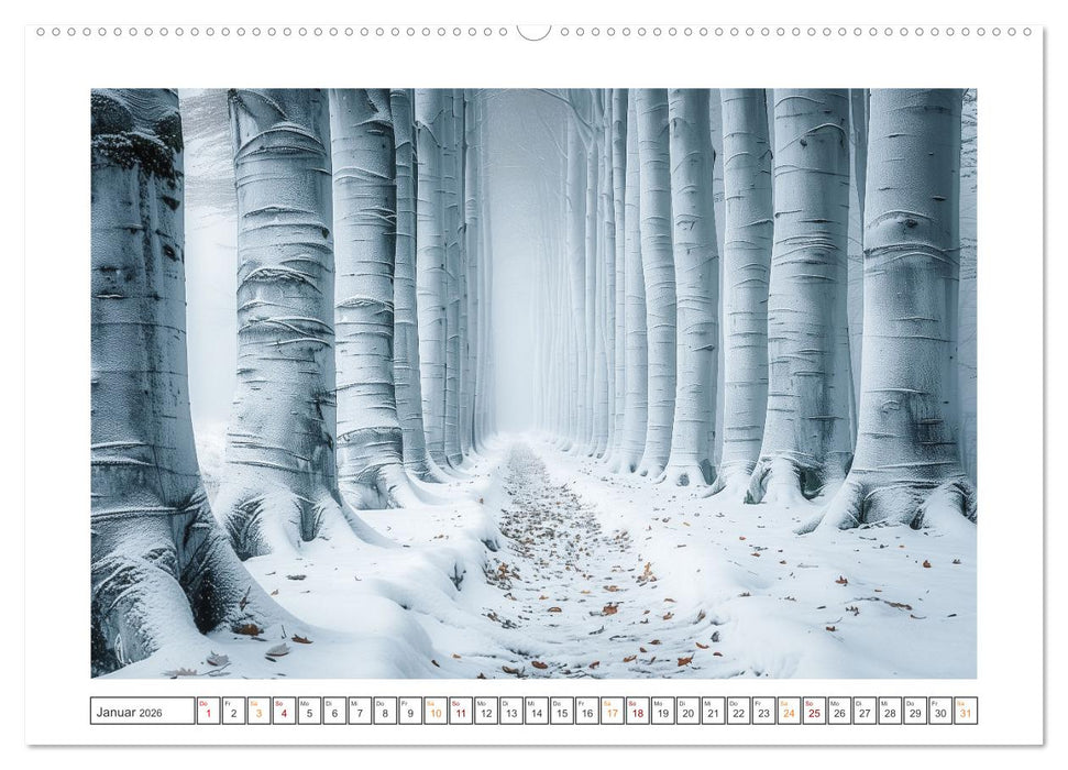 Mystische Wege (CALVENDO Premium Wandkalender 2026)