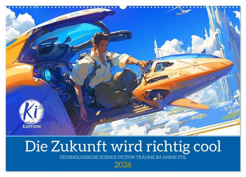 Die Zukunft wird richtig cool (CALVENDO Wandkalender 2026)