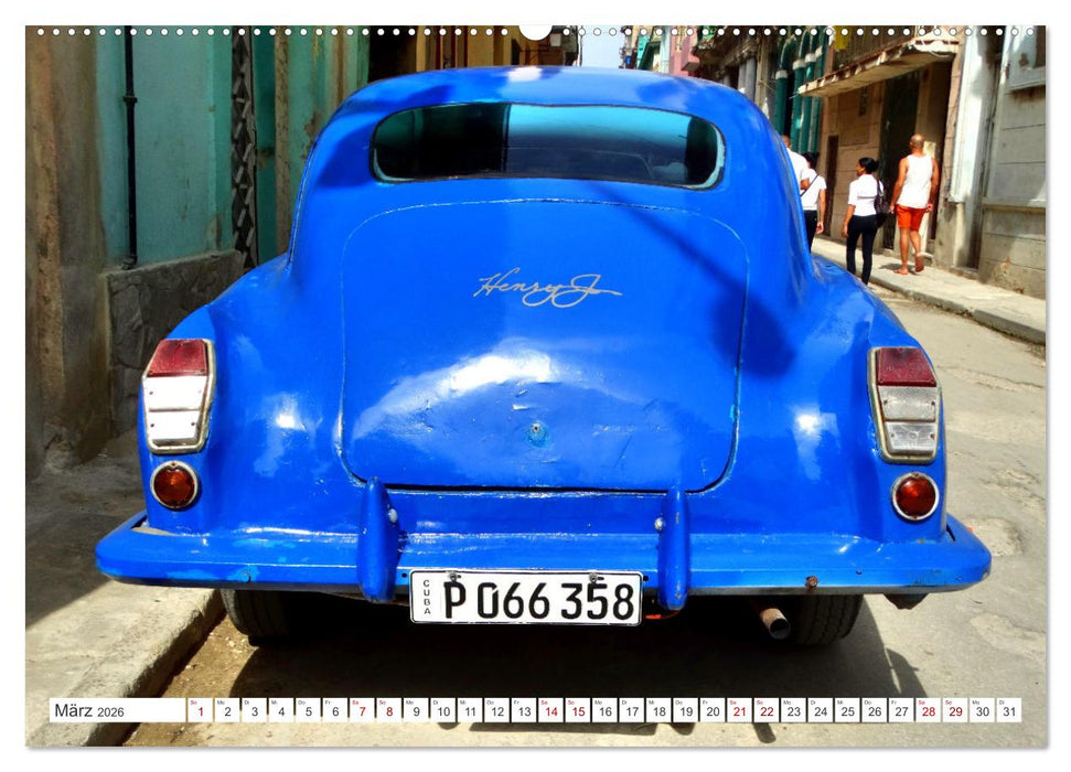 Henry J - Ein Amerikaner in Havanna (CALVENDO Premium Wandkalender 2026)