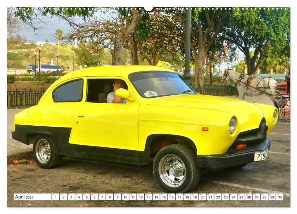 Henry J - Ein Amerikaner in Havanna (CALVENDO Premium Wandkalender 2026)