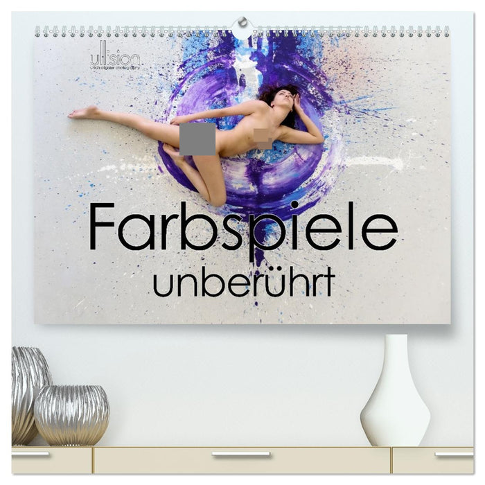 Farbspiele - unberührt (CALVENDO Premium Wandkalender 2026)