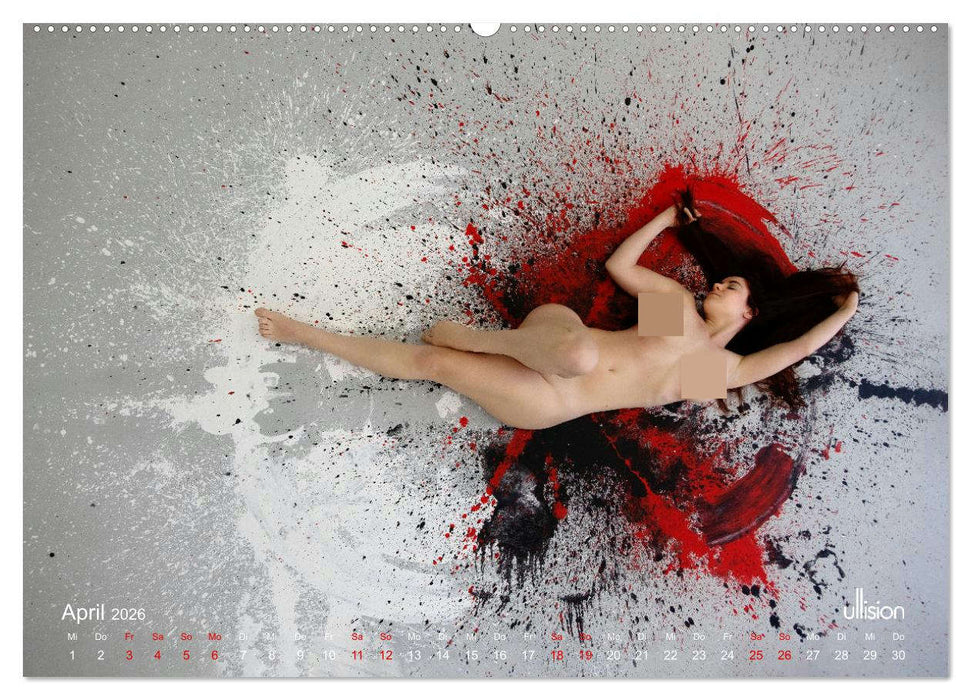 Farbspiele - unberührt (CALVENDO Premium Wandkalender 2026)