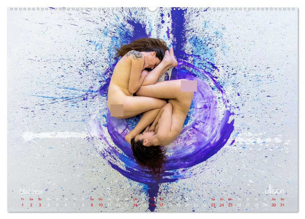 Farbspiele - unberührt (CALVENDO Premium Wandkalender 2026)