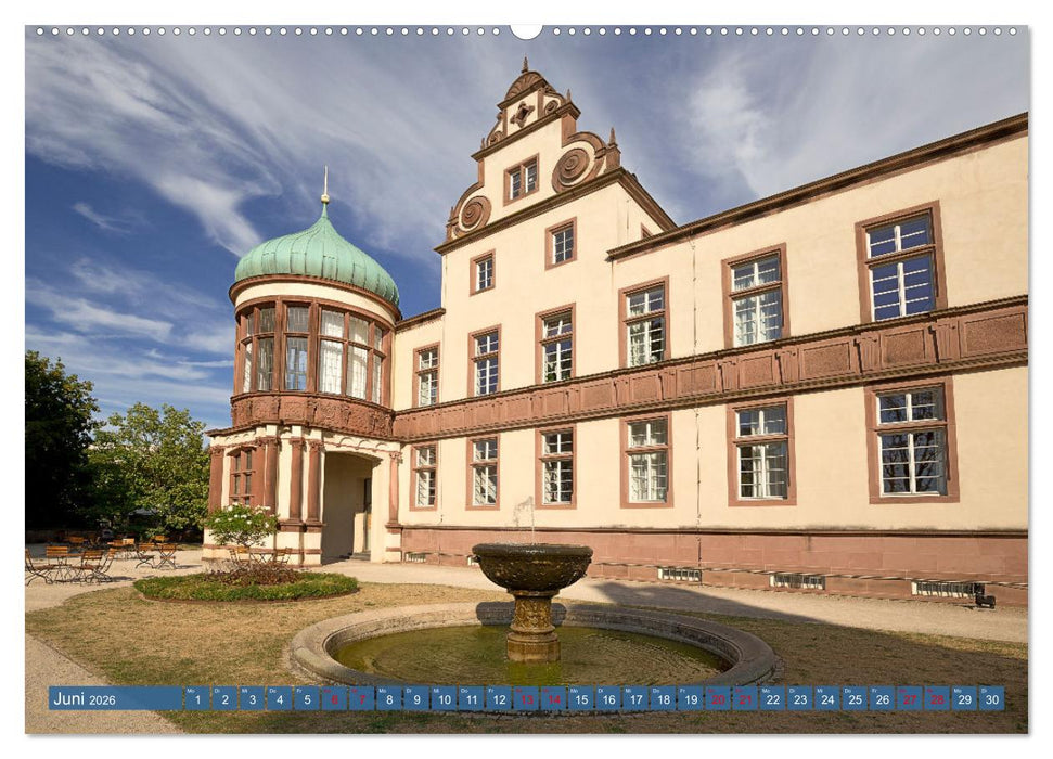 Darmstadt - Mathildenhöhe und Altstadt (CALVENDO Premium Wandkalender 2026)