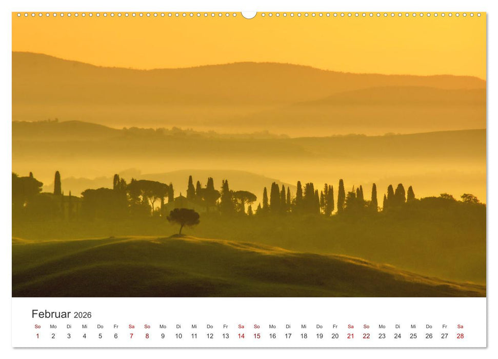 Südliche Toskana (CALVENDO Premium Wandkalender 2026)
