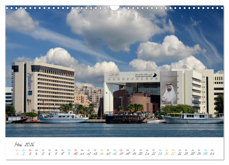 Dubai, die Stadt der Superlative. (CALVENDO Wandkalender 2026)