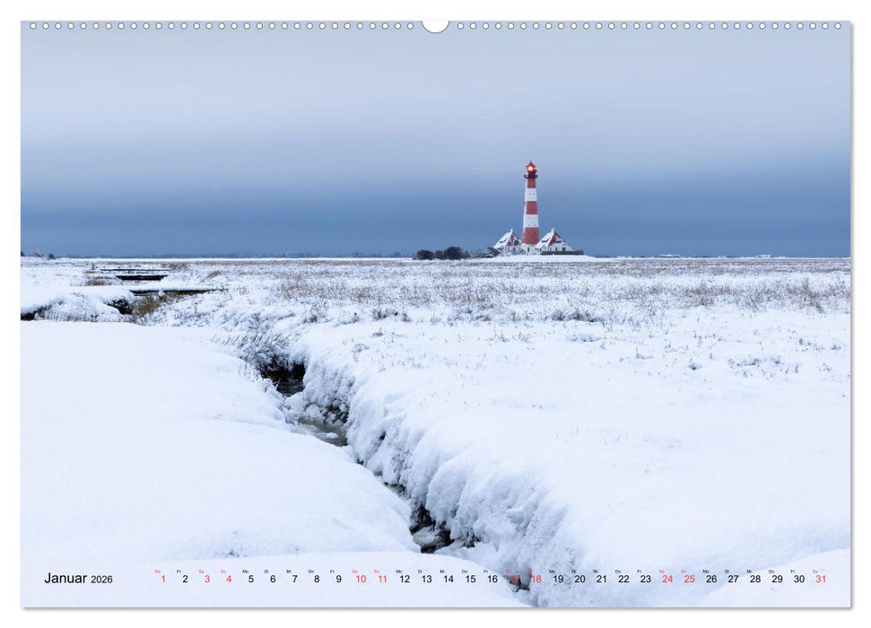 Wunderschönes Eiderstedt (CALVENDO Premium Wandkalender 2026)