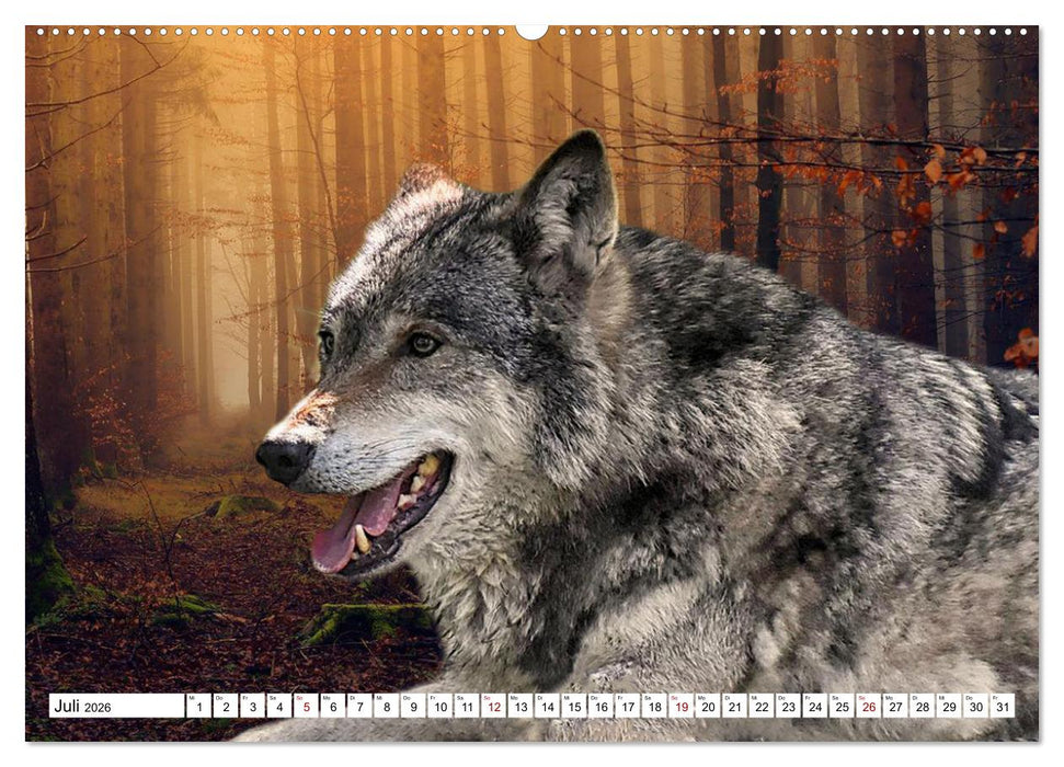 Tierwelt der Tundra (CALVENDO Premium Wandkalender 2026)