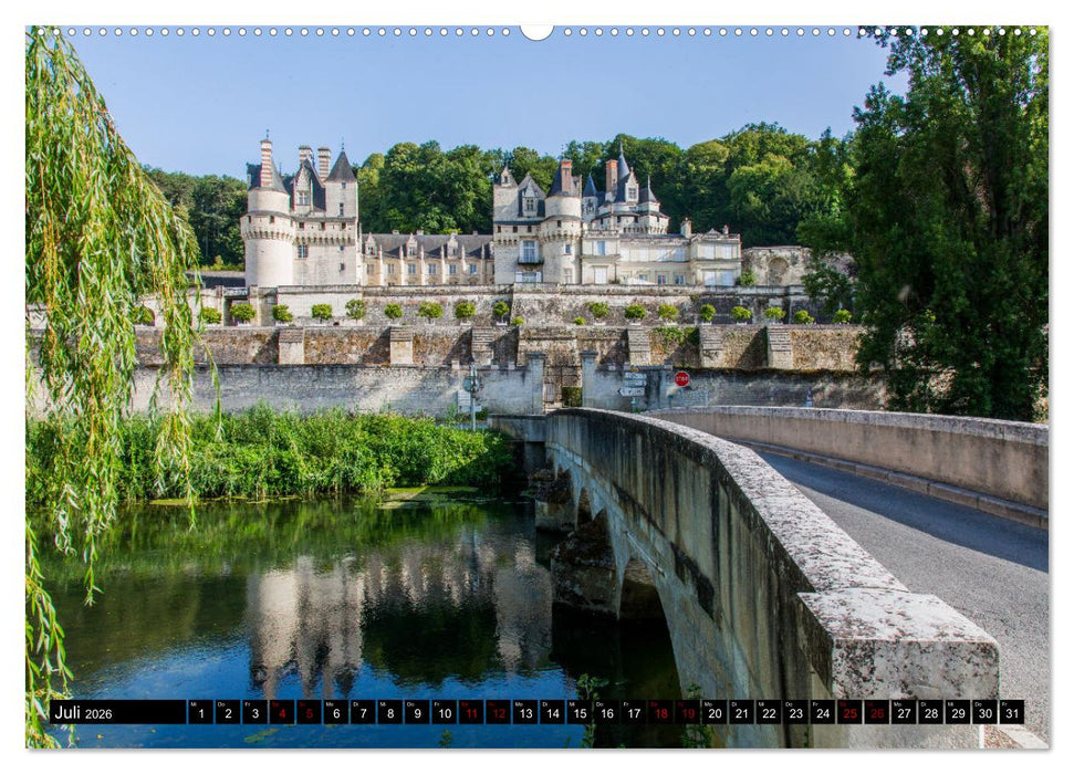 Blickpunkte der Loire (CALVENDO Premium Wandkalender 2026)
