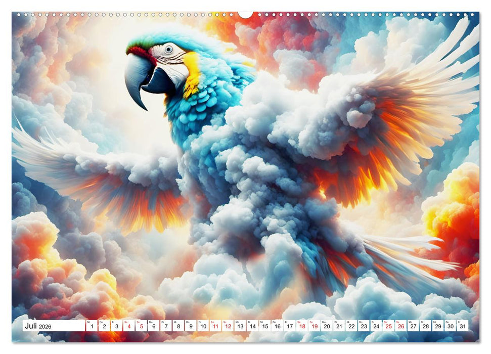 Wolkenkreaturen (CALVENDO Premium Wandkalender 2026)