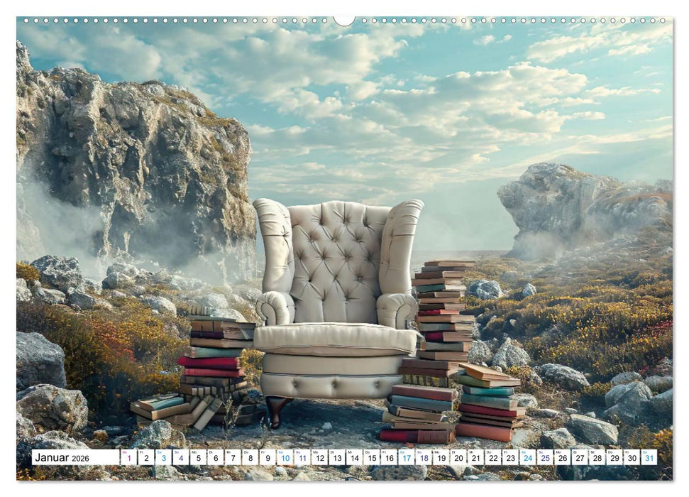 Sesselgeschichten (CALVENDO Wandkalender 2026)