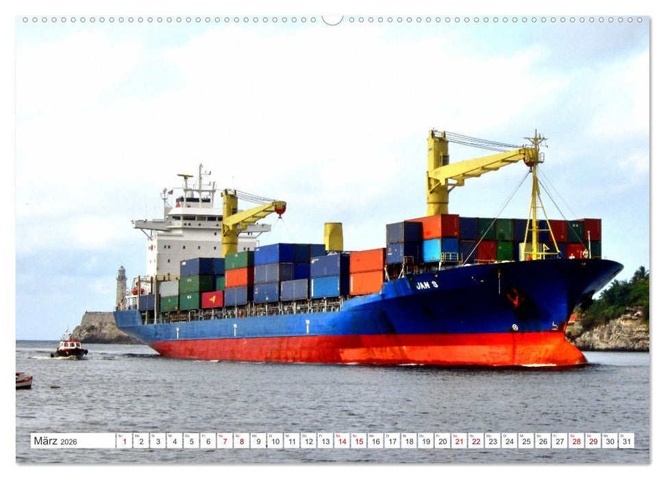 CUBA PILOT - Lotsenboote im Einsatz in Havanna (CALVENDO Premium Wandkalender 2026)