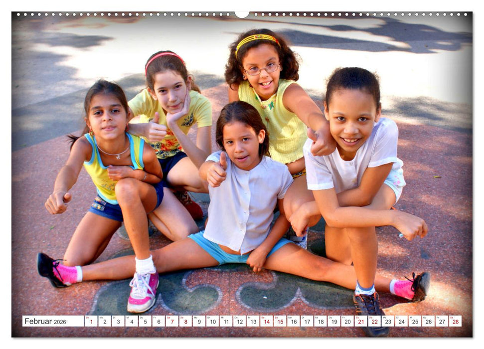 Glücks-Momente - Begegnungen in Kuba (CALVENDO Premium Wandkalender 2026)