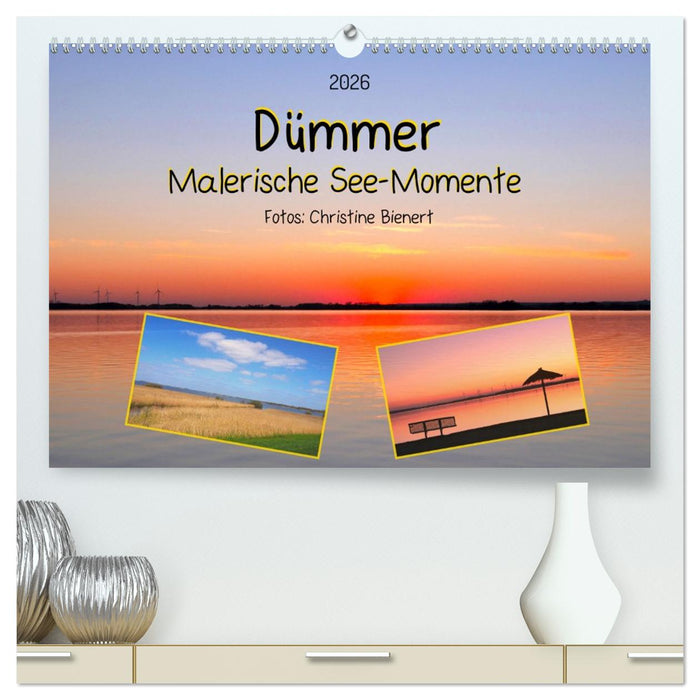 Dümmer, Malerische See-Momente (CALVENDO Premium Wandkalender 2026)