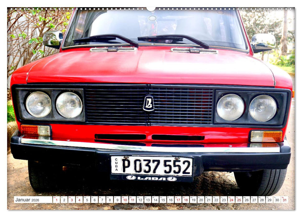LADA-1600 - Russlands populärstes Automobil (CALVENDO Premium Wandkalender 2026)