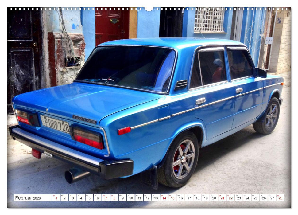 LADA-1600 - Russlands populärstes Automobil (CALVENDO Premium Wandkalender 2026)