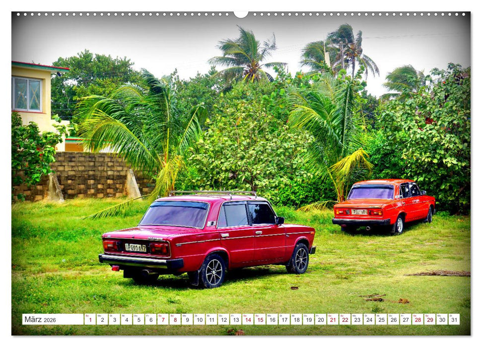LADA-1600 - Russlands populärstes Automobil (CALVENDO Premium Wandkalender 2026)
