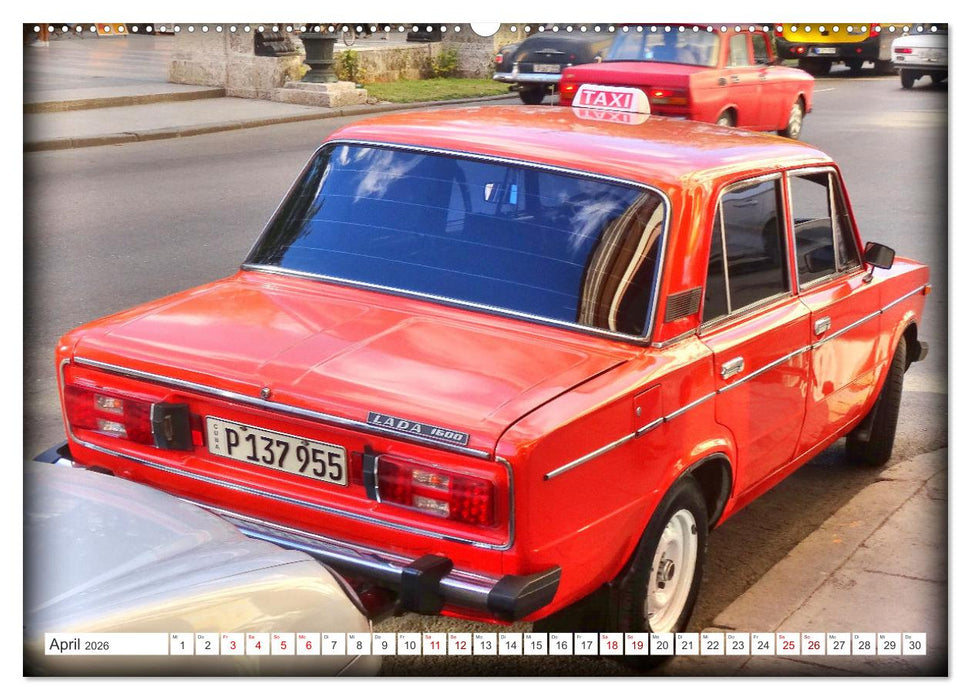 LADA-1600 - Russlands populärstes Automobil (CALVENDO Premium Wandkalender 2026)