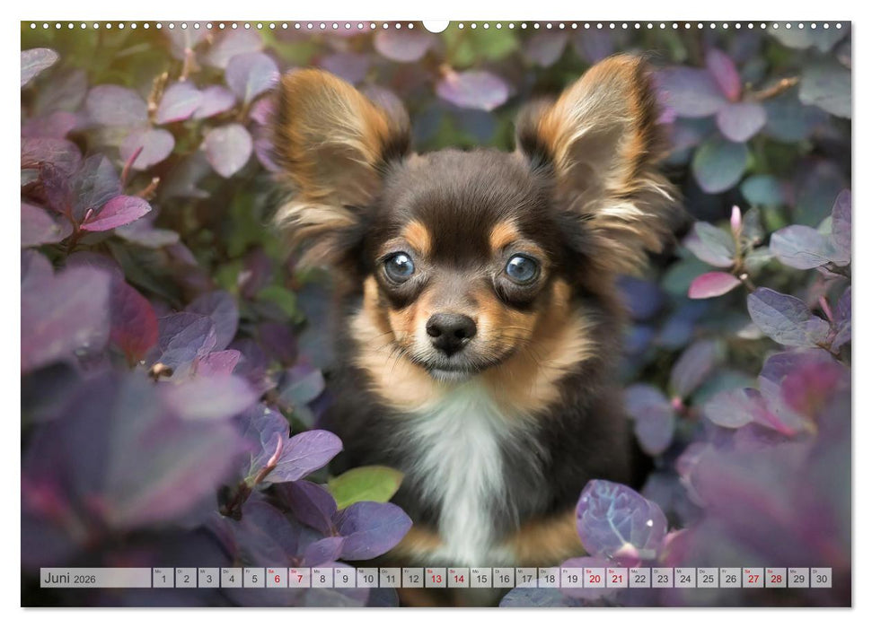 Chihuahuas - Kleine Hunde - große Temperamentbündel (CALVENDO Wandkalender 2026)